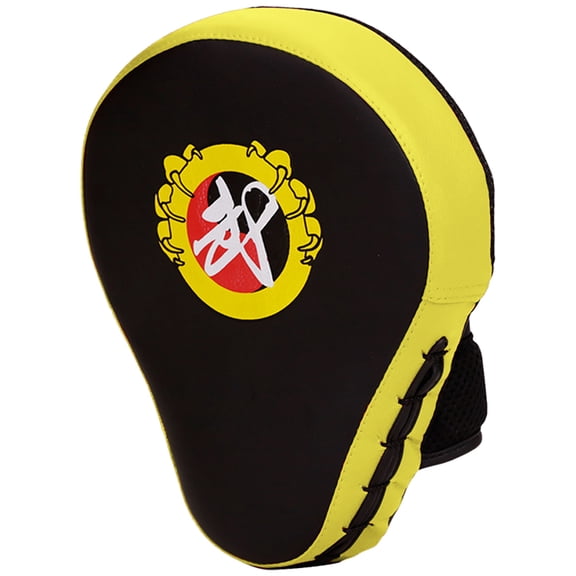 Yibooy 5-Finger Hand Target Breathable Boxing Punching Bag for Muay Thai (Yellow Black)