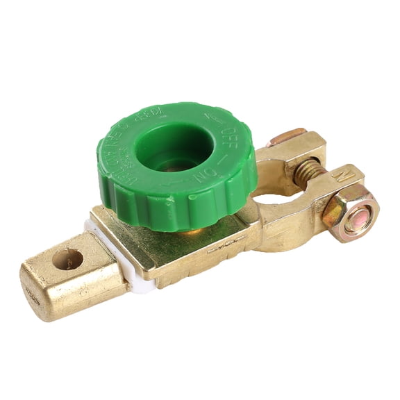 Yibooy Battery Terminal Link Switch 17MM RV Car Battery Power-off Switch (Green)