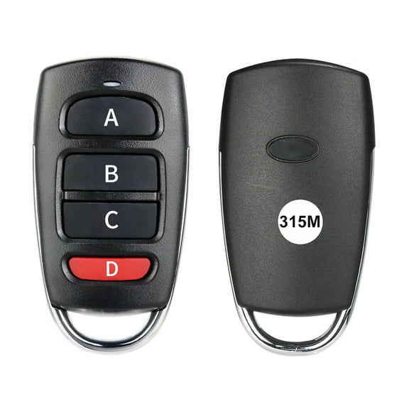 Yibooy Clone Remote Control Replacement Key Duplicator for Automatic Door(315 MHz ABCD)