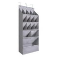 thumbnail image 1 of Yibooy Closet Shoe Organizer Holds 12 Pairs Hanging Shoe Rack for Closet (Grey), 1 of 8