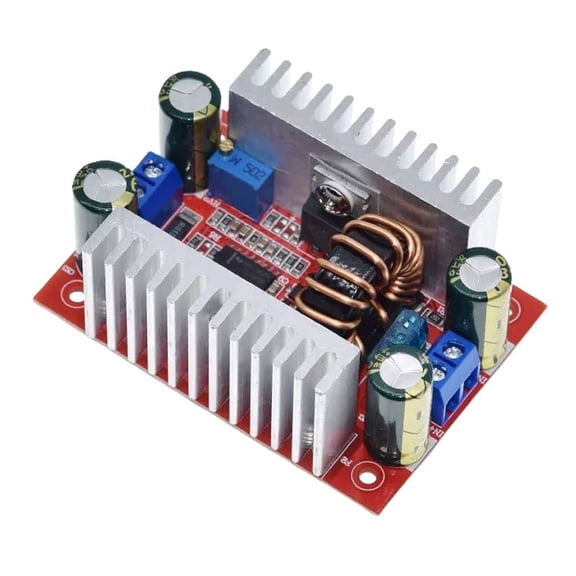 Yibooy Constant Current Power Supply LED Driver 15A Step-Up Converter Voltage Regulator