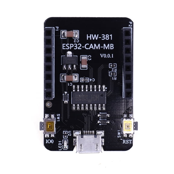 Yibooy ESP32-CAM-MB Backplane TTL Downloader Module WIFI+Bluetooth-compatible 4.7V-5.3V
