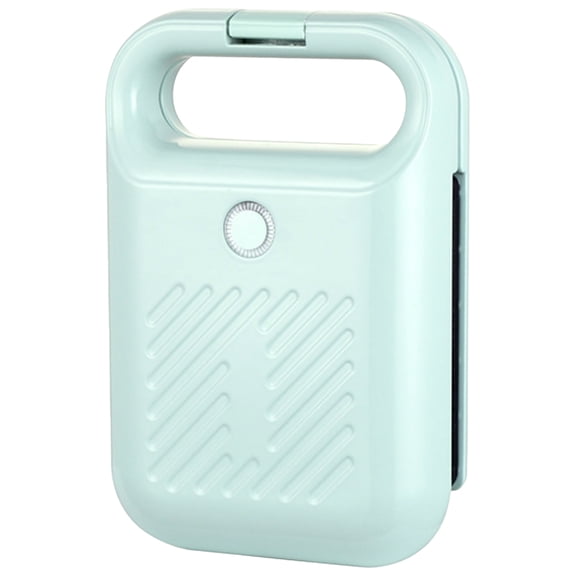 Yibooy Electric Sandwich Maker Bread Presser Portable for Home Kitchen (Green)