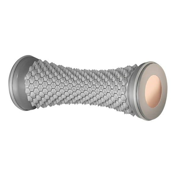 Yibooy Foot Massage Roller Yoga Gym Pilates Massager for Heel Arch Arthritis (Gray)