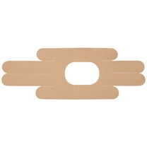 Yibooy Knee Kinesiology Tape Breathable Pre-Cut Knee Tape for Gym Fitness (Beige)