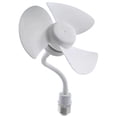 thumbnail image 1 of Yibooy LED Mini Ceiling Fan Light Hose Extender Light Bulb Fan with E27 Socket Lamp, 1 of 10
