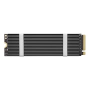 Yibooy M.2 Solid State Hard Disk Heatsink Heat Radiator for NVMe 2280 SSD Black