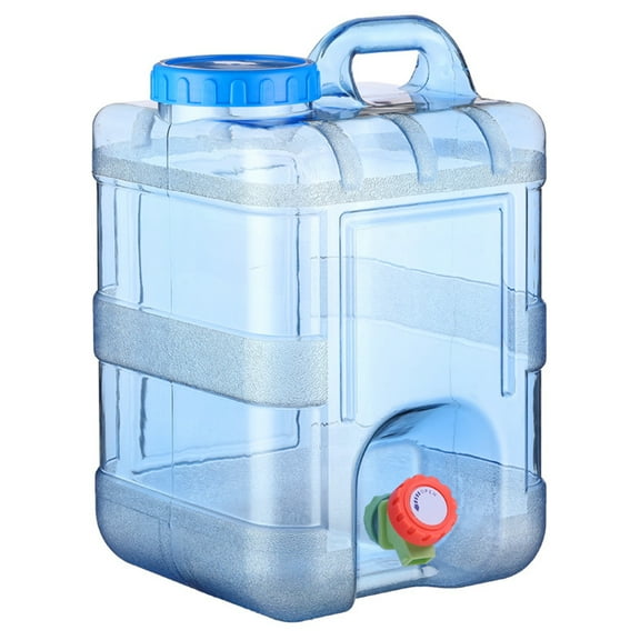Yibooy Portable Water Container with Spigot Leakproof for Camping Picnic (15L)