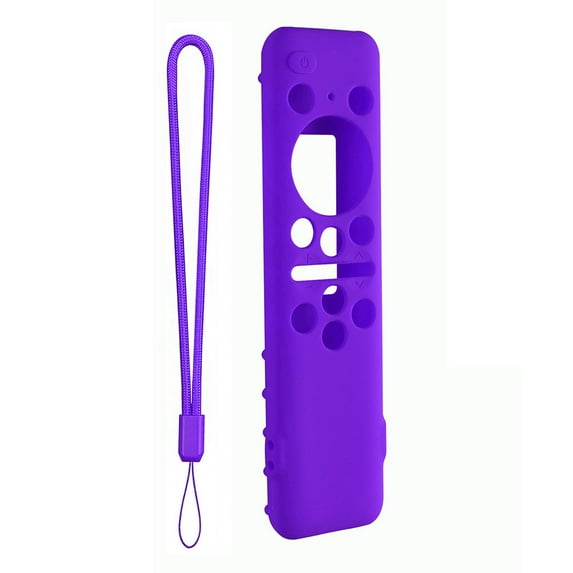 Yibooy Protective Case with Lanyard for 8K Neo QLED HDR Smart TV (Purple)