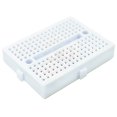 thumbnail image 1 of Yibooy SYB-170 Mini Breadboard 35x47mm Solderless Breadboard for Diy Kit (White), 1 of 8