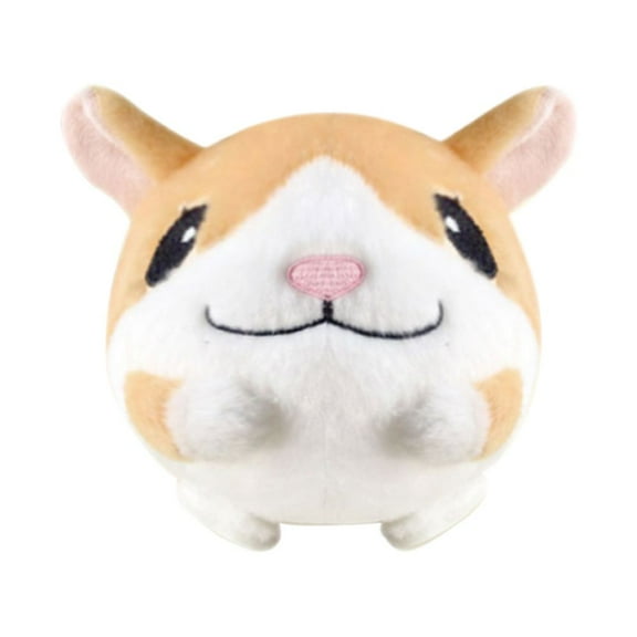 Yibooy USB Rechargeable Dog Plush Toy Singing Talking Bouncing Jump Ball (Hamster)