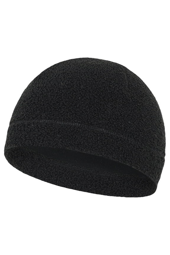 Unisex Polar Fleece Warm Beanie Hat Windproof Skull Cap Winter Hat for Men Women