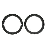 Yibooy Universal 6.5 Inch Beveled Car Speaker Spacer Adapter Refitting Audio Mat