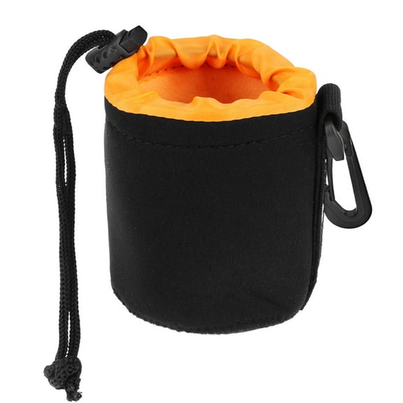 Yibooy Waterproof Neoprene Camera Lens Pouch Bag Drawstring Protector Case (S)