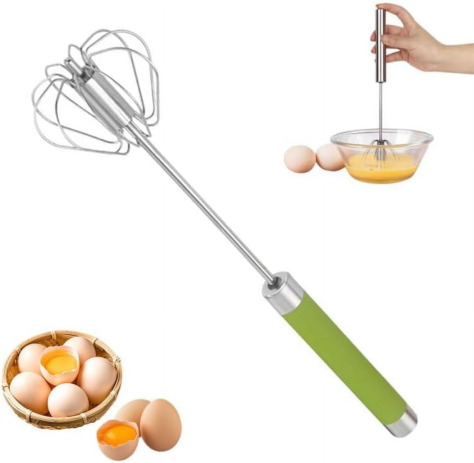 YidaZ Stainless Steel SemiAutomatic Whisk, 2024 Upgraded Hand Push