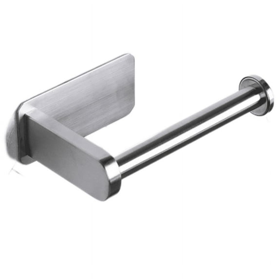Yidarton 304 stainless steel paper towel rack non-perforated bathroom toilet paper holder wall hanging kitchen roll paper holder self-stick toilet paper holder