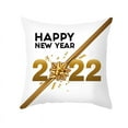 thumbnail image 1 of Yidarton 45*45cm Platinum Christmas Pillowcase 2022 New Peach Leather Printed Holiday Pillow Home Cushion, 1 of 5