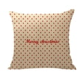 thumbnail image 1 of Yidarton Christmas Pillowcase Elk Letter Digital Printing Pattern Pillow Cover Linen Cushion Cover, 1 of 5