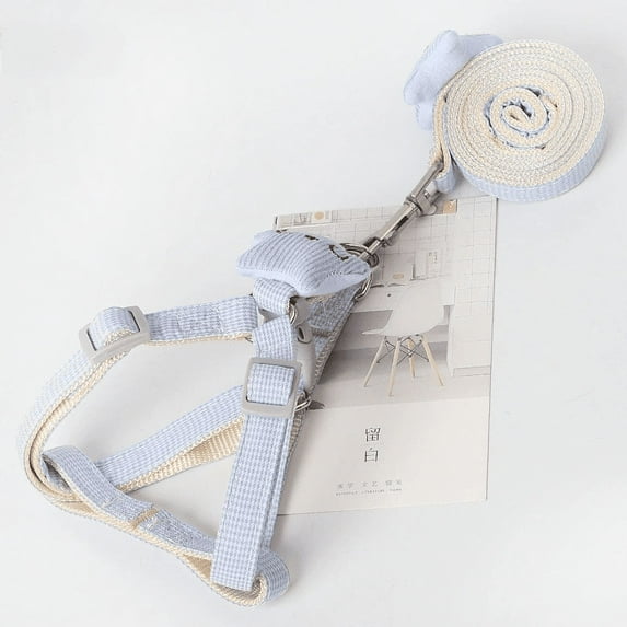 Yidarton Dog Rope Dog Pet Leash Houndstooth Starfish Cat Chest Strap Dog Chain Walking Dog Rope Pet Supplies