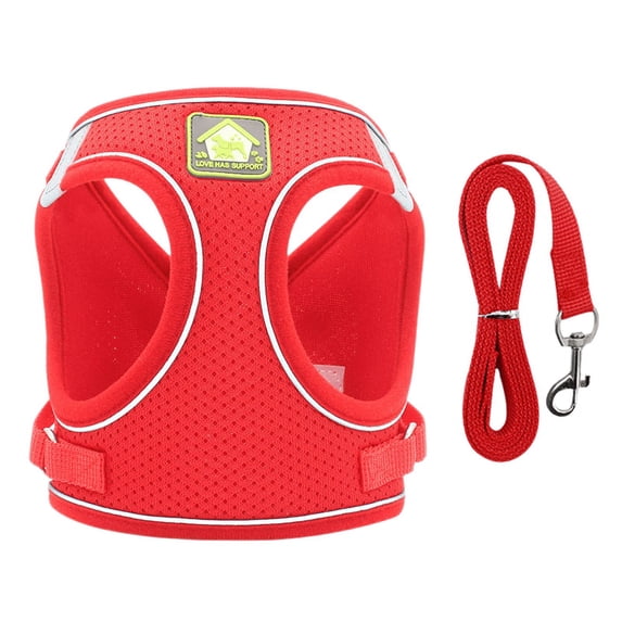 Yidarton New Pet Chest Strap Vest Dog Leash Reflective Breathable Dog Rope Pet Supplies