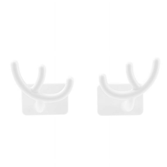 Yidarton kitchen must havesHome Kitchen Wall Hanging Can Be Combined With Antler Pot Cover Rack Multifunctional Non-perforated Moisture-proof Non-slip Hook Chopping Plate Rack (pack of two) White