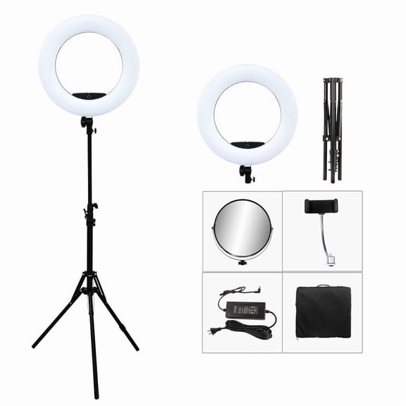 Yidoblo 18"96W FD-480II Dimmable LED Ring Beauty Light For Selfie Makeup