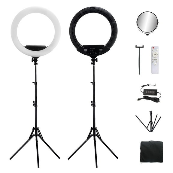 Yidoblo 22" 100W FS-640II Led Dimmable Ring Light for YouTube Facebook Live Vlog