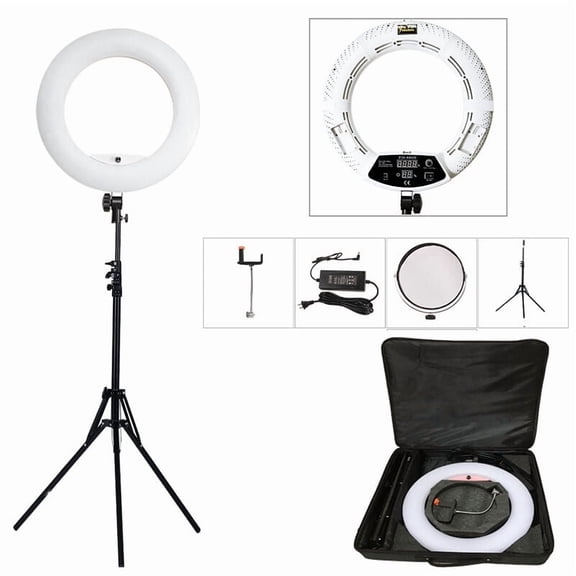 Yidoblo 96W FD-480II Dimmable LED Ring Beauty Light For Cellphone Selfie Webcast