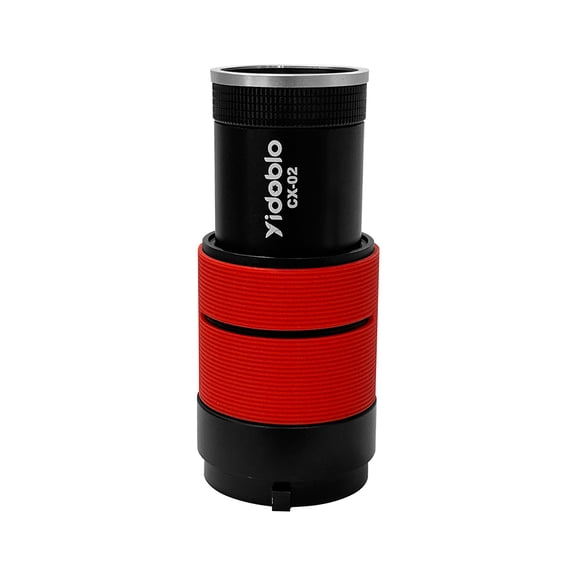 Yidoblo CX-01/CX-02/CX-03 Optical Projection Snoot Lens, Adjustable Focus Light Concentrator for Mini Bowens Mount Studio LED & Flash Light