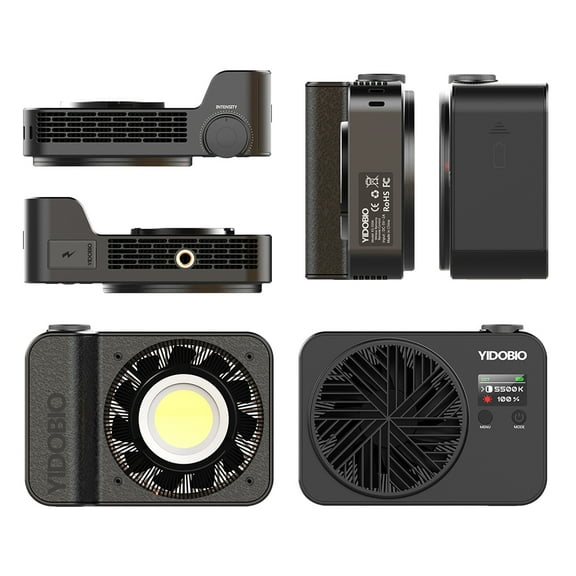 Yidoblo ZC-100BI 2700-7500K 100W Pocket COB Light LED Fill Light For Photography