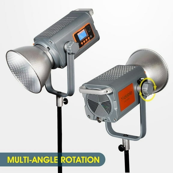 Yidoblo ZR-300BI 300W Bi-color Video Sun Light 10 Lighting Scenes App Control
