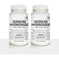 thumbnail image 1 of Yield RX Sodium Hydroxide (Caustic Soda) - Ultimate Drain Opener and Cleaner Chemical Solution | 2 Pounds each | Pack of 2, 1 of 2