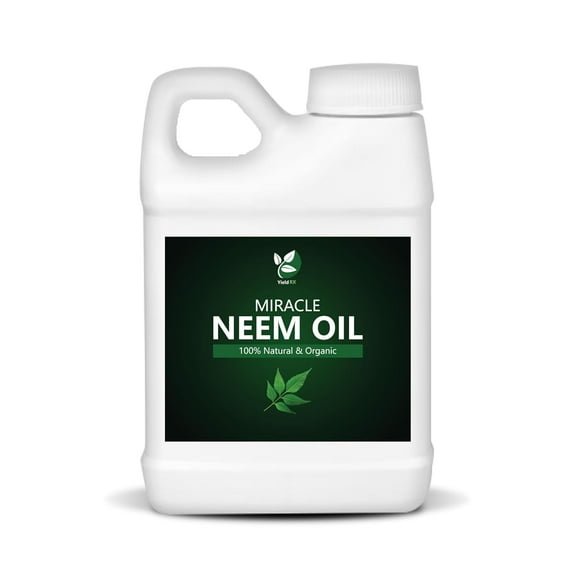 Yield Rx 100% Pure Cold-Pressed Concentrated Neem Oil  Natural Care for Indoor & Outdoor Plants and Vegetables (16 Oz)