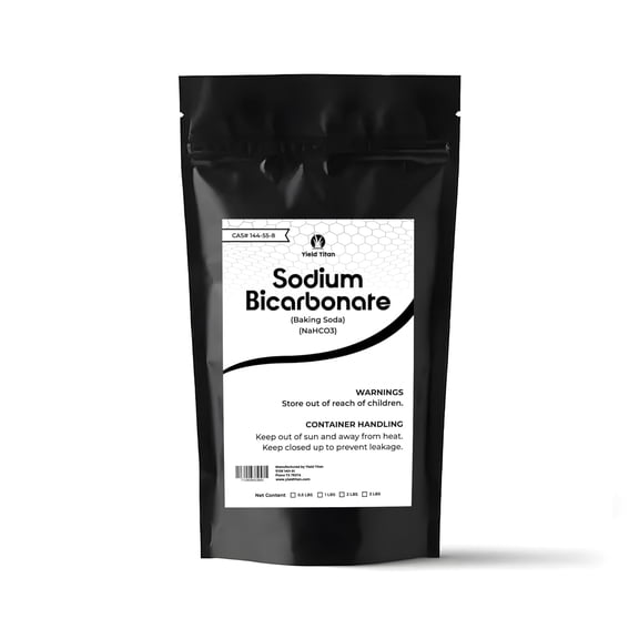 Yield Titan Sodium Bicarbonate (Baking Soda) NaHCO3 - For Baking, Cleaning, Deodorizing (3lb)