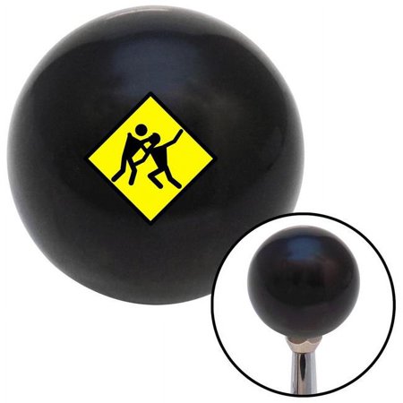 Yield to Zombies Black Shift Knob with M16 x 1.5 Insert Shifter Auto Manual Custom Brody