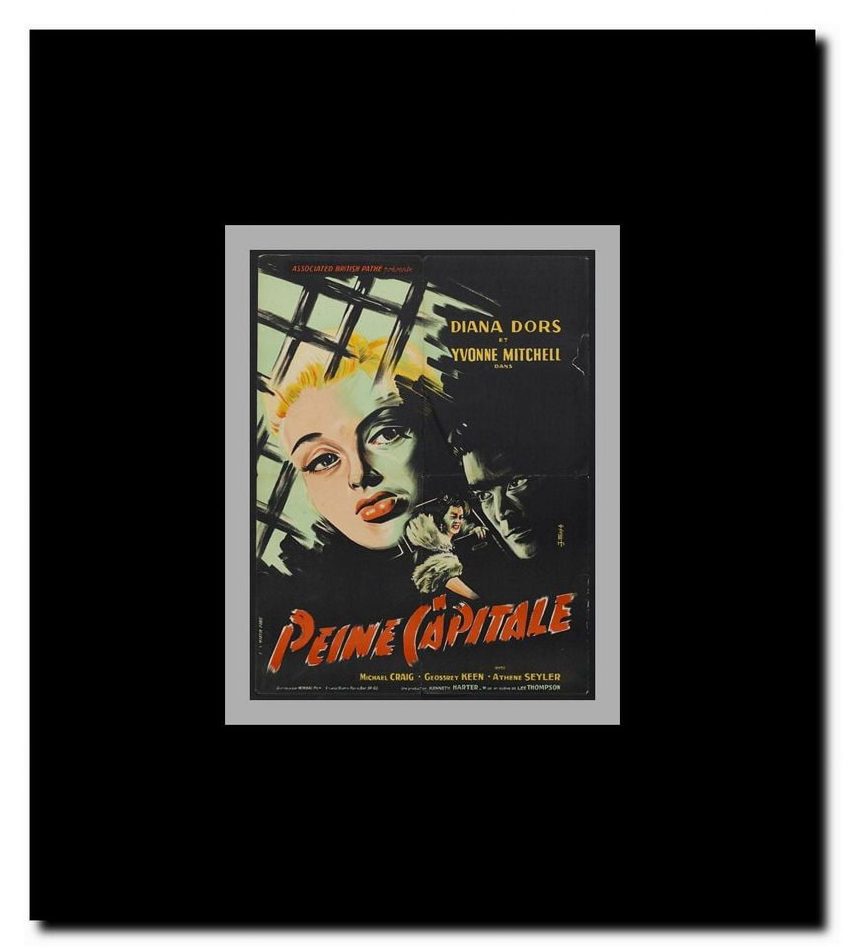 Yield to the Night Framed Movie Poster