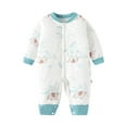 thumbnail image 1 of Yievot 3-24 Months Newborn Baby Girl one Piece Jumpsuits Clothes Long Sleeve Rompers Spring Fall Winter Easter Clothes for Children Boys Girls 2024 Newborn Girl Boy Clothes on Clearance, 1 of 1