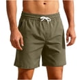 thumbnail image 1 of Yievot Athletic Shorts for Men Drawstring Elastic Waist Gym Sport Running Shorts with Zipper Pockets, 1 of 9