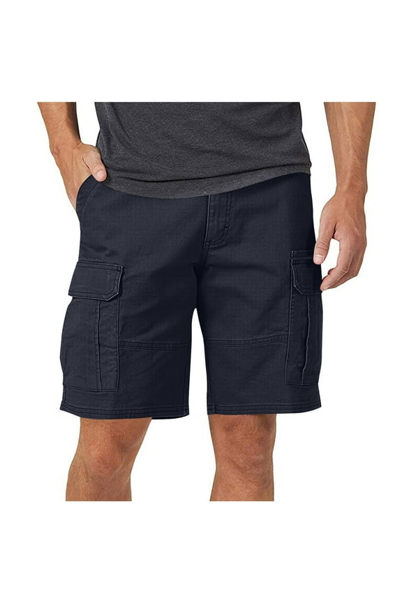 Cargo Shorts for Men 7 Inch Inseam Lightweight Casual Summer Short Outdoor Hiking Golf Work Shorts with Multi Pockets