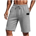 thumbnail image 1 of Yievot Casual Shorts for Men Waffle Textured Drawstring Elastic Waist Summer Travel Vacation Shorts, 1 of 6