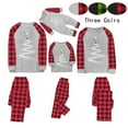 thumbnail image 1 of Yievot Family Christmas Pajamas Matching Sets PJ's Sleepwear Printed Long Sleeve Shirts and Plaid Pants Soft Loungewear Pjs Set, 1 of 3