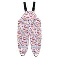 thumbnail image 1 of Yievot Kids Boys Girls Water-Repellent Rain Pants Dirty Proof Dinosaur Cartoons Print Suspender Trousers for Kid Boy and Girl 2-11 Years 2024 Baby Boy Girl Outfits Gifts on Clearance, 1 of 6