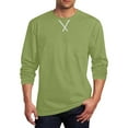 thumbnail image 1 of Yievot Long Sleeve T Shirts for Men Classic Graphic Tee Shirts Casual Stylish Crewneck Shirt, 1 of 5