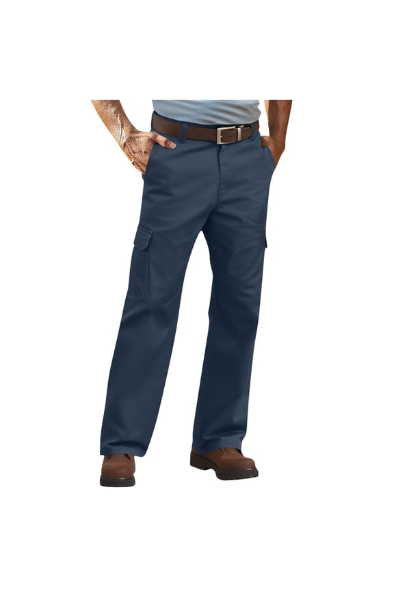 Men's Utility Flex Cargo Pants Classic-Fit Casual Comfy Work Pants Cotton Linen Tactical Hiking Pants