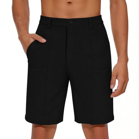 Yievot Mens Golf Shorts with Pockets Summer Lightweight Cargo Shorts for Casual Work Outdoor Hiking