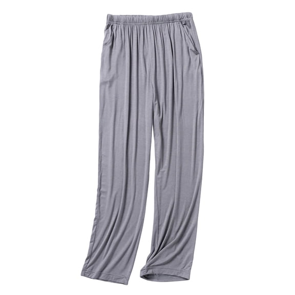 Yievot Mens Modal Sleep Pants Summer Fall Lightweight Lounge Pants Casual Home Wear Bottoms Pajama Pants with Pocket