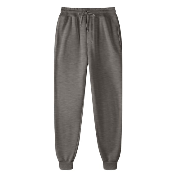 Yievot Mens Sweatpants Drawstring Baggy Sweatpant Straight Leg Elastic Waist Joggers Sports Pants with Pockets