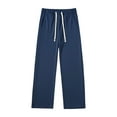 thumbnail image 1 of Yievot Mens Sweatpants with Pockets Open Bottom Athletic Track Pants for Men Gym Workout Running Casual Pants, 1 of 8