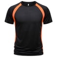 thumbnail image 1 of Yievot Mesh Workout Shirts for Men Running Sport Gym Shirts Quick Dry Athletic Short Sleeve T-Shirt Moisture Wicking, 1 of 7