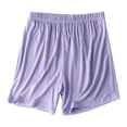 thumbnail image 1 of Yievot Pajama Shorts for Women Loose Casual Elastic Waist Sleep Bottom Summer Soft Comfy Lounge Shorts, 1 of 5
